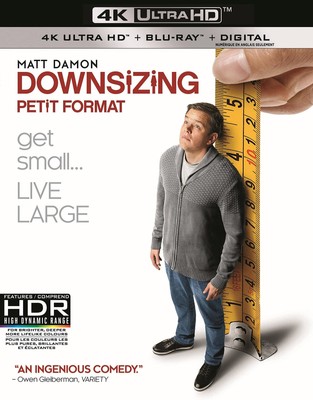 Downsizing  Canadian (4K UHD Blu-ray)