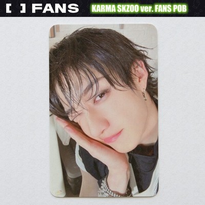 STRAY KIDS KARMA ALBUM SKZOO ver. FANS POB OFFICIAL PHOTOCARD | eBay