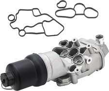 06F115397H Upgrade Aluminium Oil Filter Housing for 06-15 VW Jetta GTI Passat