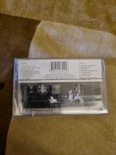 Beastie Boys To The 5 Borough INDIA PRESS CASSETTE SEALED Rare - Picture 3 of 3