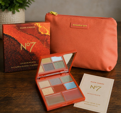 No7 Lip & Eye Palette, Warm Embers
