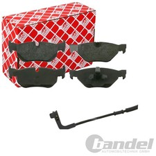 FEBI BREMSBEL�GE + WAKO HINTEN passend f�r BMW 1 E87 3 E93 3 TOURING E91
