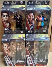 WWE Elite Monday Night Wars Complete Set of 4, (Series 9) w/ nWo Big Bubba BAF