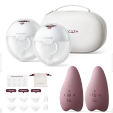 Momcozy Combo M5 Breast Pump & A1 Lactation Massager Heat & Vibration