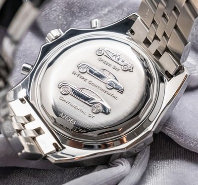 Breitling Bentley Motors T Speed 49mm Complete Silver Dial