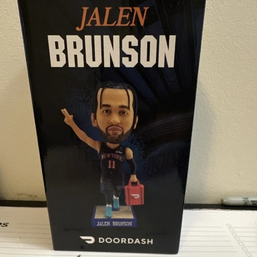 New ListingJalen Brunson Door Dash New York Knicks NBA Basketball Bobblehead Exclusive