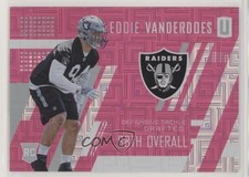 2017 Panini Unparalleled Class of Rookie Pink 213/299 Eddie Vanderdoes #289 0o6v