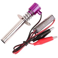 Lila 6V-24V Electronic Glow Plug Starter Igniter Fit For Nitro RC Car  Engine