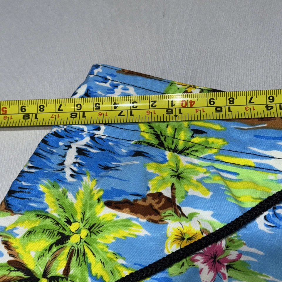 Pantalones Cortos de Natación Catalina Island Tropical Luau Board para Mujer XL DE COLECCIÓN Playa Foto 4 de 4
