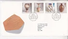 GB 1987 Studio Pottery FDC St Ives special cancel typed + enclosure VGC