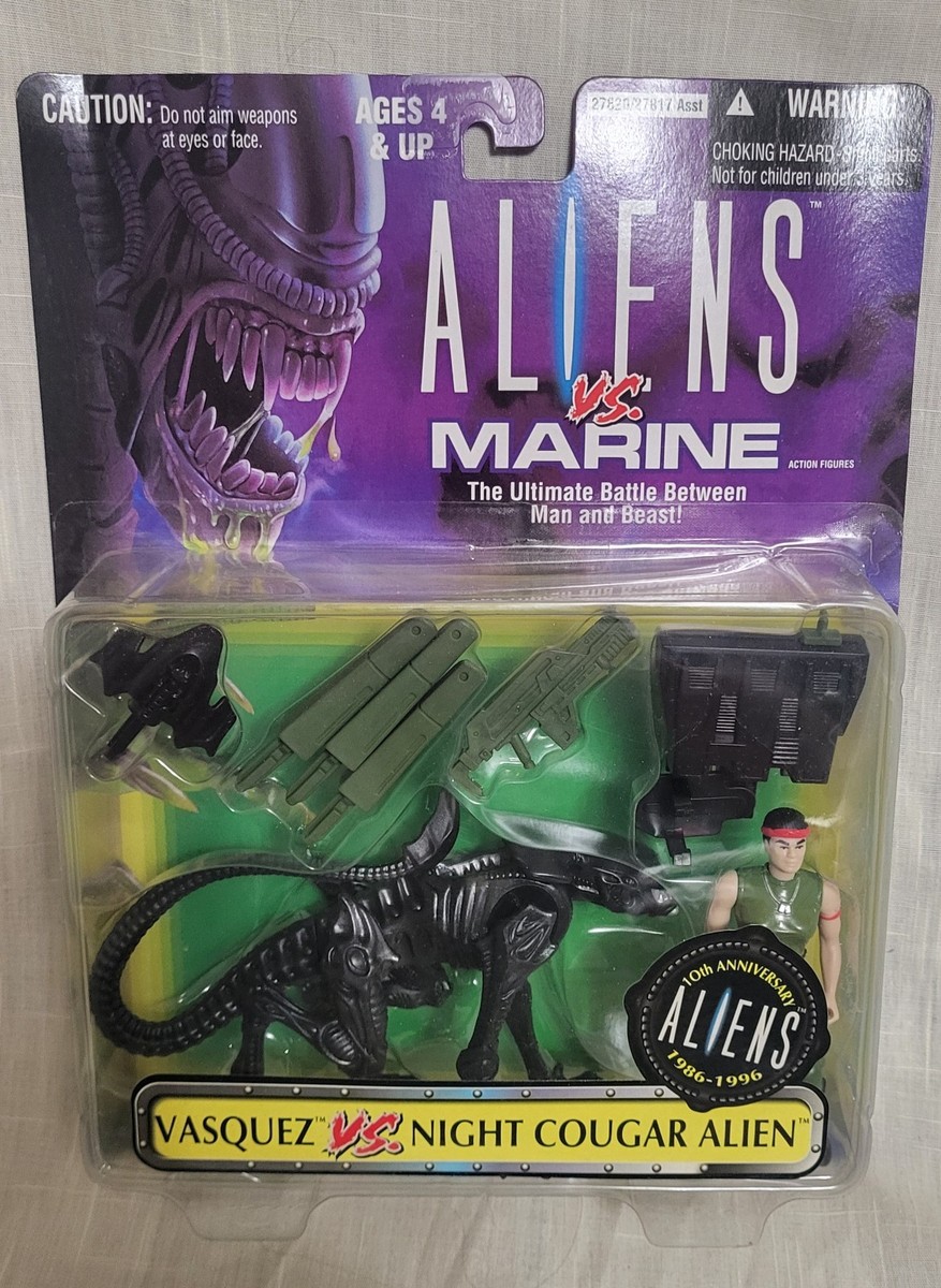 Aliens Movie Vs. Marine Vasquez Vs. Night Cougar SEALED #32 | eBay