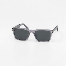 TOM FORD TF1148 Transparent Grey Grey Size 145mm Sunglasses New w/ Case