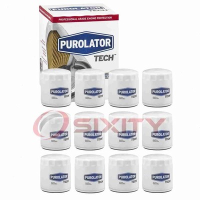 12 pc Purolator TECH TL10241 Engine Oil Filters for Z87A Z135 Z131 XG3614 dc