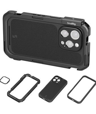 SmallRig Mobile Video Cage Flagship Edition Rig / Case für iPhone 16 Pro Nr.4828