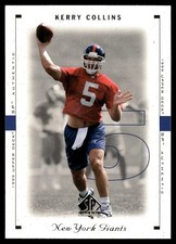 Kerry Collins 1999 SP Authentic #57 Giants NFL READ FREE SHIPPING AutographDen