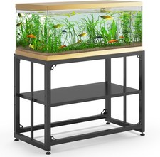 Fish Tank Stand 40 Gallon Metal Aquarium Stand 36.5" L x 18.5" W 29.5 H