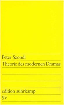 Theorie des modernen Dramas (edition suhrkamp) von ... | Buch | Zustand sehr gut