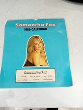 1986 Samantha & Sam Fox Vintage Calendar