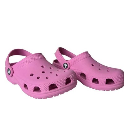 Crocs Classic Taffy Pink Clogs Comfort   Slip On Shoes Sandals Children's SZ 2