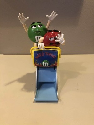 M&M's Wild Thing Roller Coaster Candy Dispenser Limited Edition