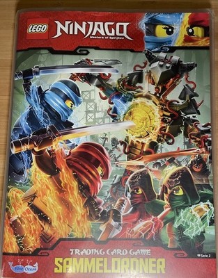 LEGO Ninjago Trading Card Sammelordner Serie 2 - Komplett + 16 limitierte Karten