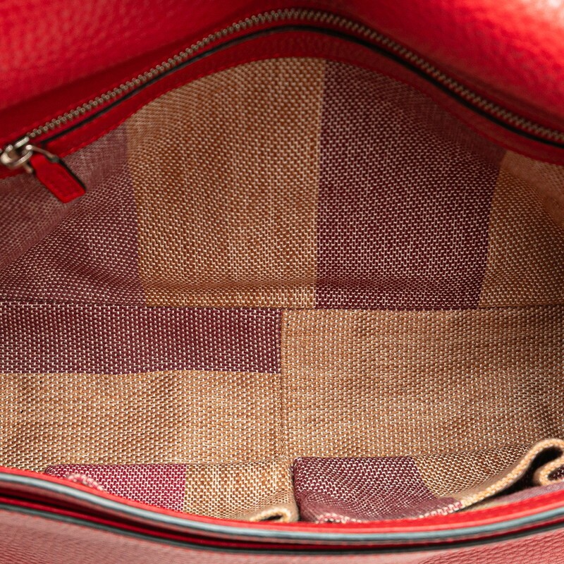 Gucci Bamboo Fringe Tassel Crossbody Shoulder Bag 370826 Red Leather Women s GUC thumbnail 6