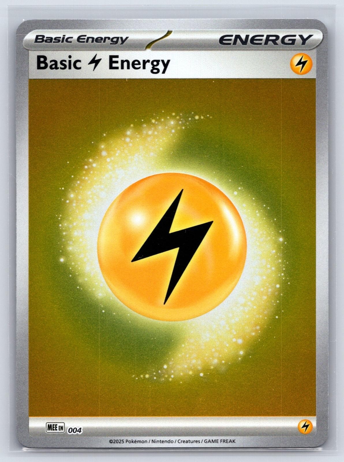 Basic Lightning Energy 004 Mega Evolution Energies Reverse Holo Pokemon NM/M