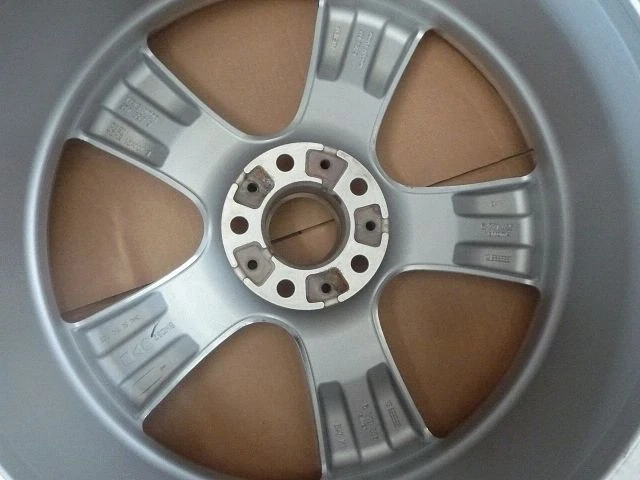 Alu-Felge verchromt (Neu) Styling 128Vorderachse 10Jx21 ET:40; kleine Flecken... - Bild 2 von 4