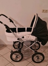 Kinderwagen Hesba, blau-weiß ( der Ferrari unter Baby-Kutschen : ) 