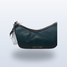 Marc Jacobs Green Pebbled Leather Crossbody Bag Pre-owned NWT