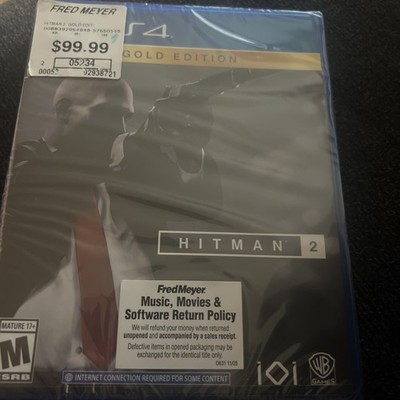 Hitman 2 Gold Edition - PlayStation 4 - Brand New Sealed