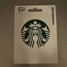 Starbucks $50 Gift Card