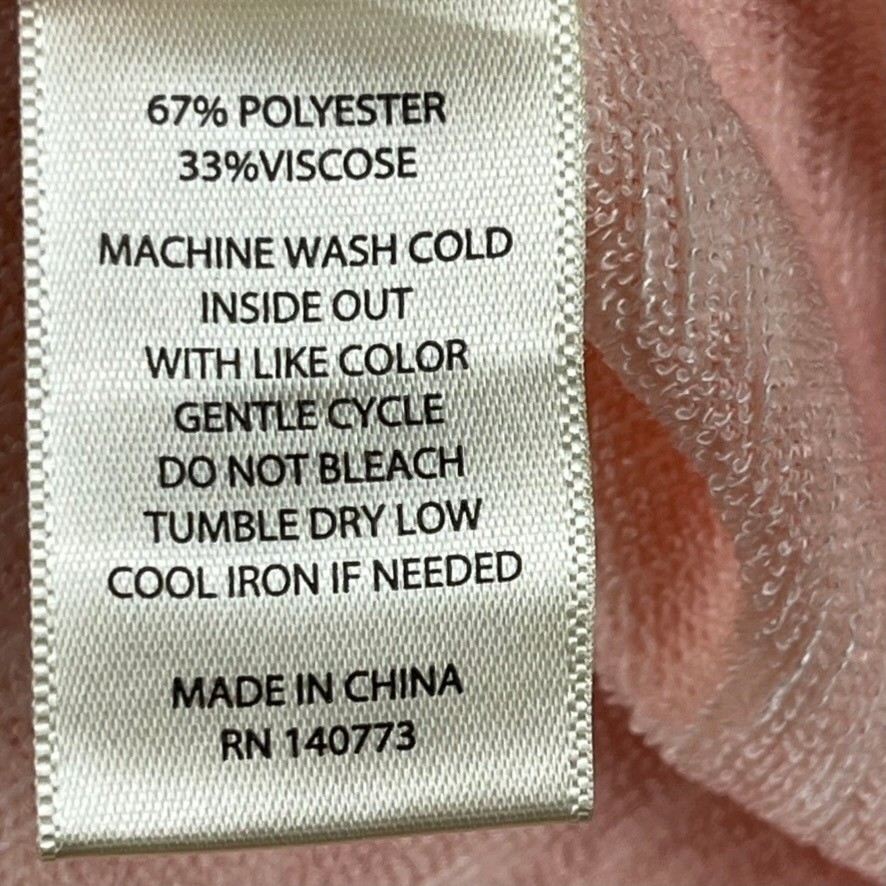 Max Studio Performance Peach Heathered Dolman Sle… - image 8