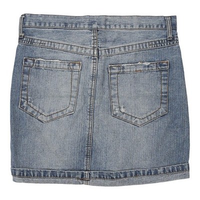 Terranova Mini Jeansrock - 34 W UK 14 Blau Baumwolle