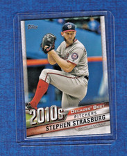 2020 Topps Baseball Decades' Best # DB-94 Stephen Strasburg