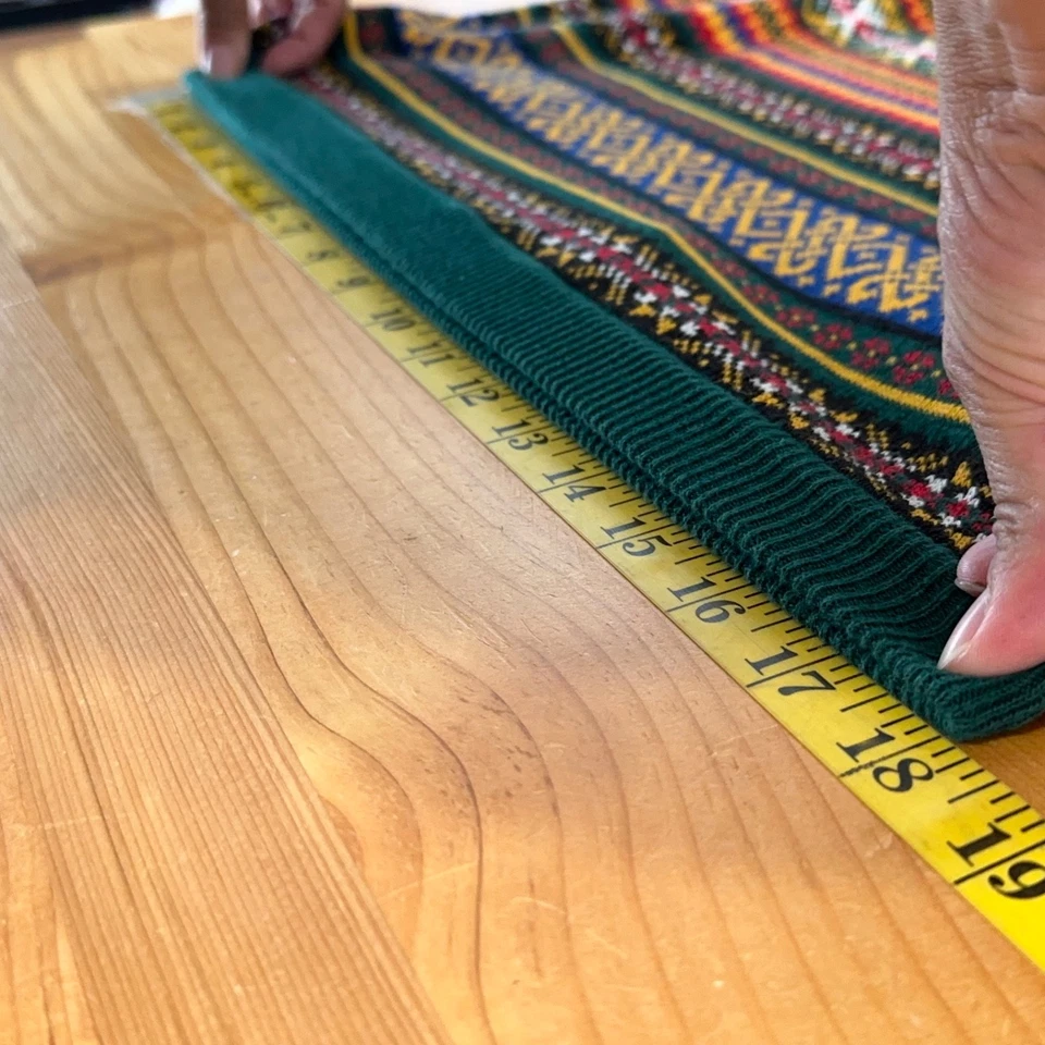 Gap Skirt Women S Folk Boho Hippie Fair Isle Knit Cotton Vintage Retro Maxi - Image 3 of 4