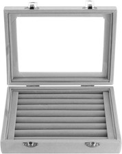 Schmuckkästchen, Ring Organizer, Schmuck Aufbewahrungsbox, abschließbarer