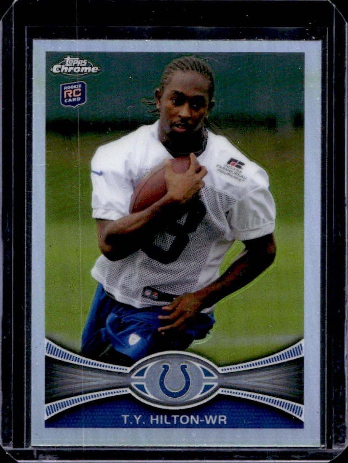 TY Hilton Topps Chrome #168 Refractor