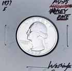 1937-S  GEM AU+++  KEY DATE!  U.S. WASHINGTON QUARTER.