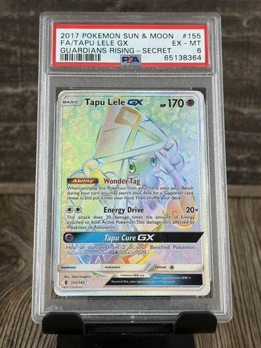Tapu Lele-GX graded PSA 6 for sale on eBay