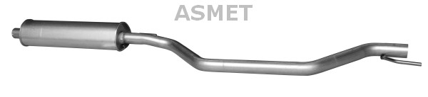 Asmet MittelschalldäMpfer SchalldäMpfer FüR Opel Vectra C Caravan Signum-image