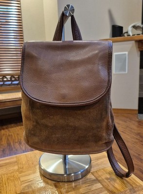Vintage COACH #9016 Berkeley Convertible Backpack Russet Ruff Out Suede