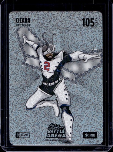 2026 Bo Jackson Battle Arena 1st Ed. Cicada Icon Battlefoil #IBF-298
