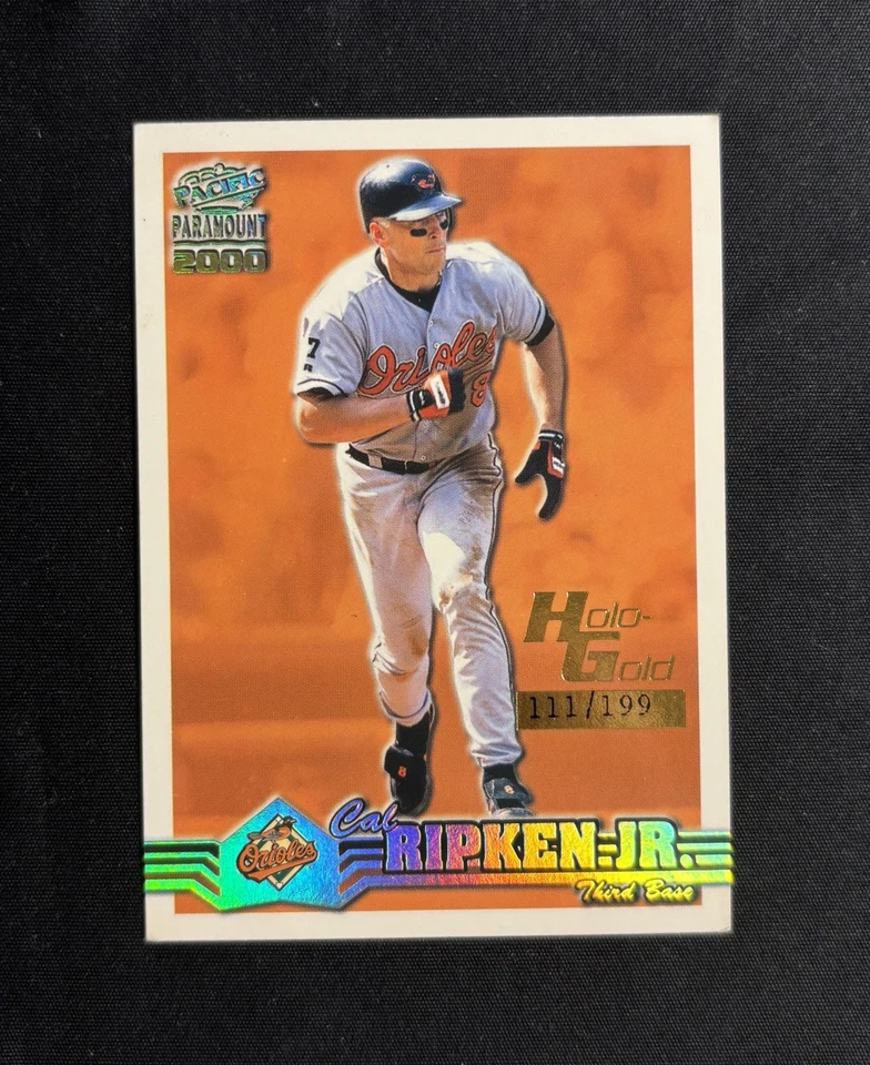 Pacific Paramount Cal Ripken Jr. 2000/199 Holo-Gold #33 Foto 3 de 4