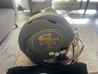 Purdy Brock Signed Fanatics Under Wraps Full Size Helmet 720040