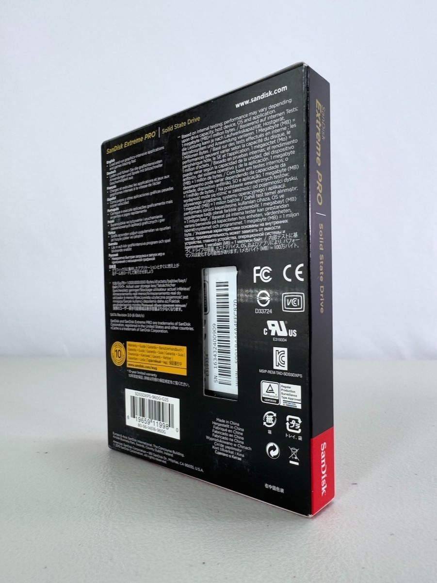 NEW SEALED! SanDisk SDSSDXPS-960G-G25 Extreme PRO 2.5