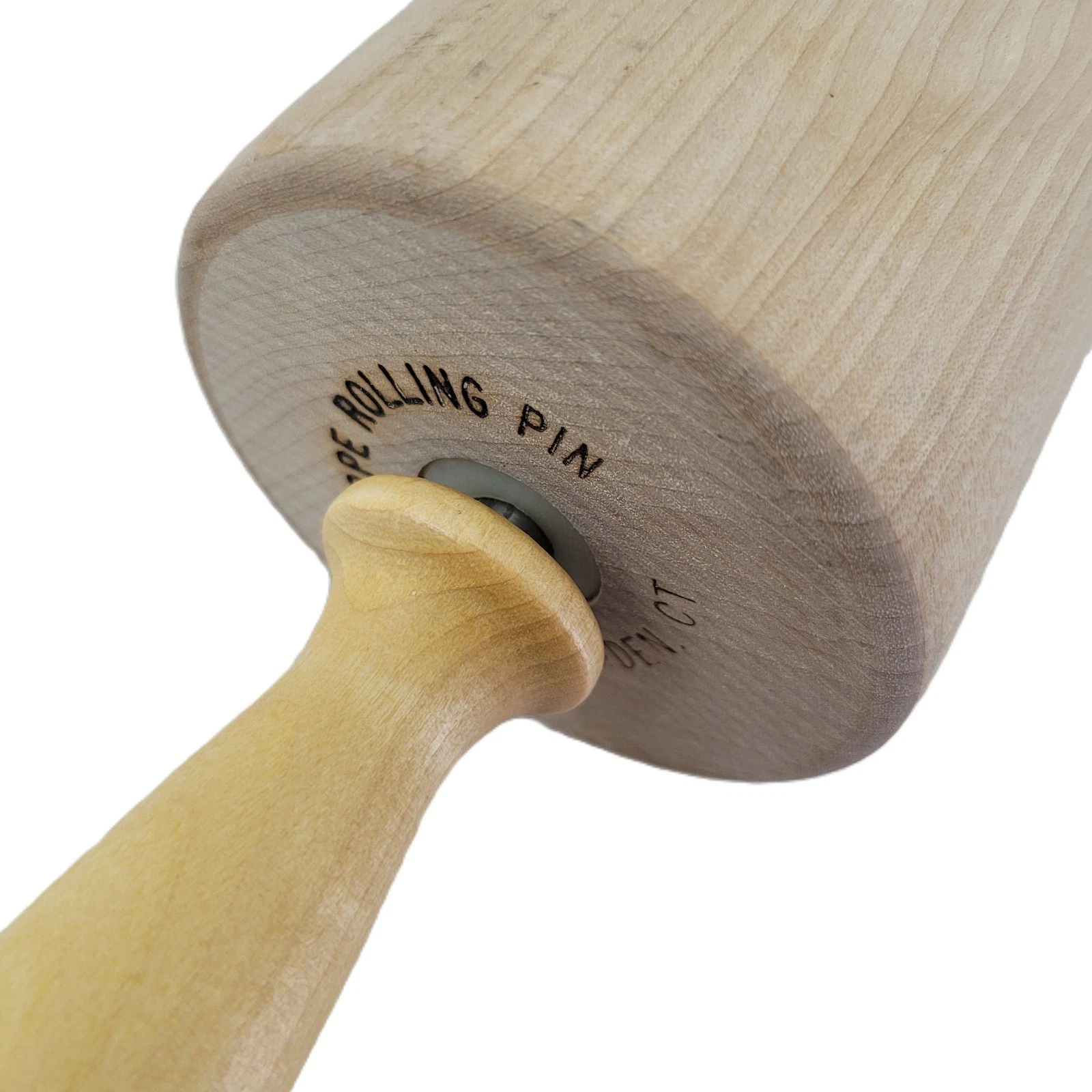 Vintage Thorpe Large Bakery Rolling Pin Hardwood 25" (15" X 3.3") USA Pastry
