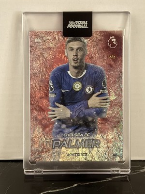 Cole Plamer White Ice 5/5 Topps Total Football