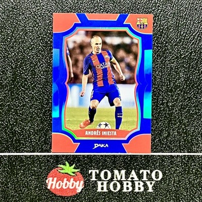 DAKA TOP AUDIENCE 2024-25 ANDRES INIESTA /99 BLUE REFRACTOR