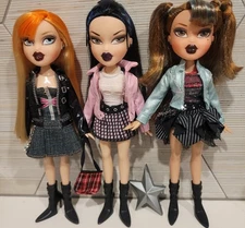 🇬🇧2005 Bratz Pretty 'N' Punk Cloe, Jade & Yasmin- MGA Ent